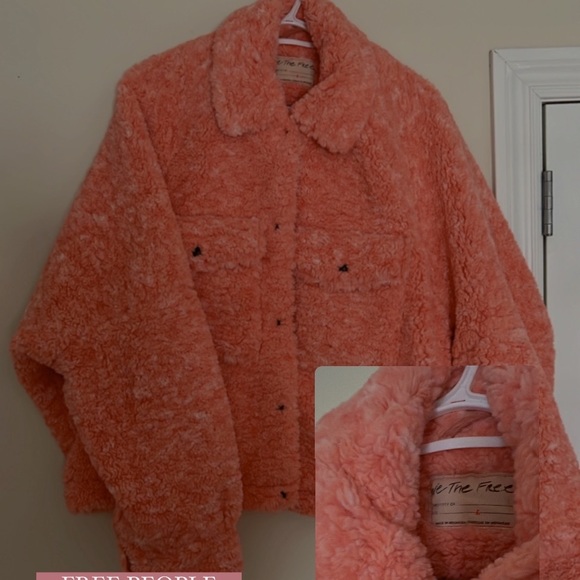 Free People Teddy Shacket - Picture 1 of 2